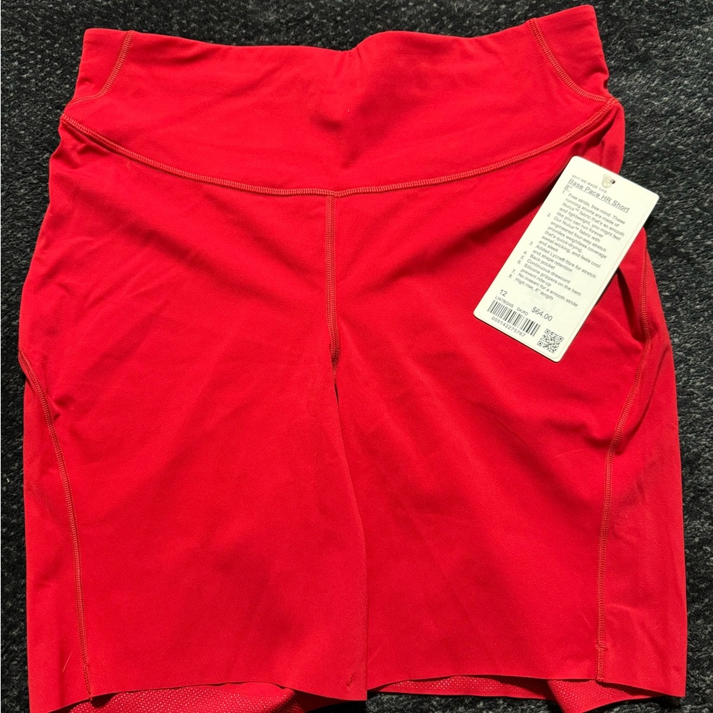 Lululemon Base Pace HR Short 8in.  NWT! Never worn!